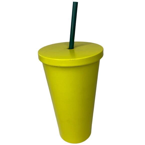 STARBUCKS COFFE, COLD BEVERAGE CUP IN NEON TONE. - Picture 3 of 6